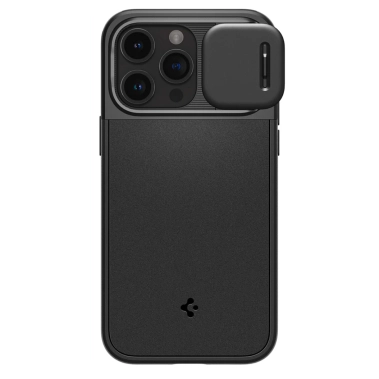 Чохол Spigen Optik Armor MagFit for iPhone 15 Pro Max Black - цена, характеристики, отзывы, рассрочка, фото 1