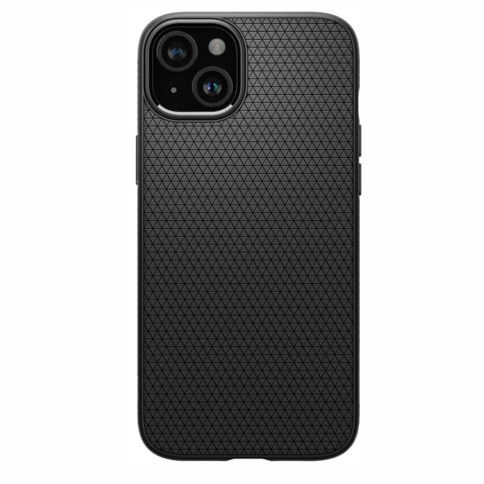 Чохол Spigen Liquid Air for iPhone 15 Plus Matte Black