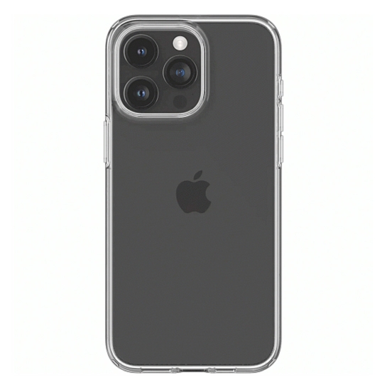 Чохол Spigen Liquid Crystal for iPhone 15 Pro Crystal Clear - цена, характеристики, отзывы, рассрочка, фото 1