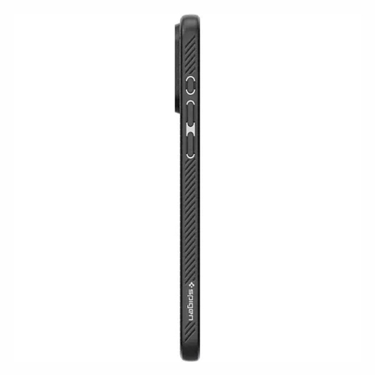Чехол Spigen Liquid Air for iPhone 15 Pro Matte Black - цена, характеристики, отзывы, рассрочка, фото 3
