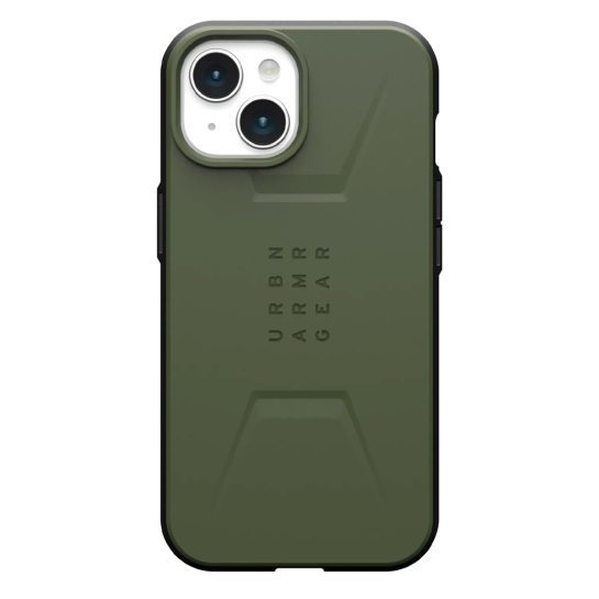 Чехол UAG Civilian Magsafe for iPhone 15 Olive Drab - цена, характеристики, отзывы, рассрочка, фото 1