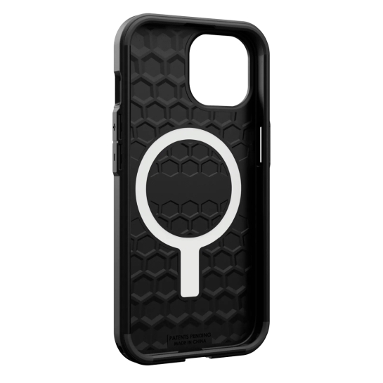 Чехол UAG Civilian Magsafe for iPhone 15 Black - цена, характеристики, отзывы, рассрочка, фото 9