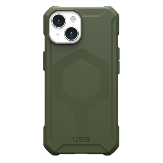 Чехол UAG Essential Armor Magsafe for iPhone 15 Olive Drab - цена, характеристики, отзывы, рассрочка, фото 1