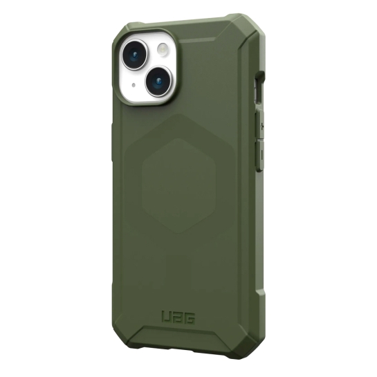 Чохол UAG Essential Armor Magsafe for iPhone 15 Olive Drab - ціна, характеристики, відгуки, розстрочка, фото 2
