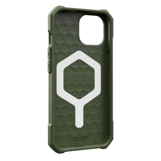 Чехол UAG Essential Armor Magsafe for iPhone 15 Olive Drab - цена, характеристики, отзывы, рассрочка, фото 9