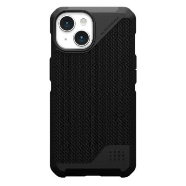 Чехол UAG Metropolis LT Magsafe for iPhone 15 Kevlar Black - цена, характеристики, отзывы, рассрочка, фото 1