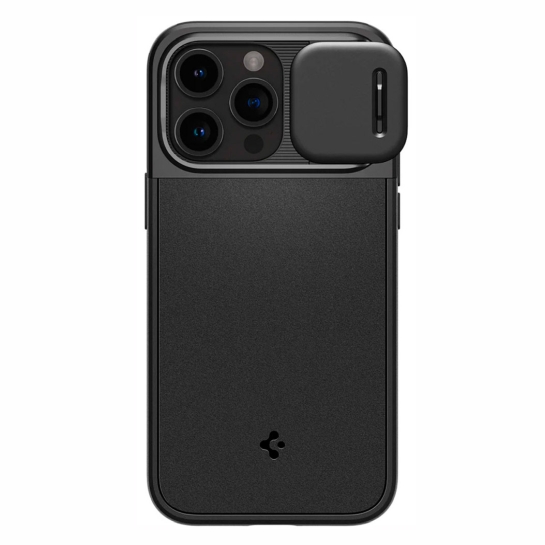 Чохол Spigen Optik Armor MagFit for iPhone 15 Pro Black - цена, характеристики, отзывы, рассрочка, фото 1