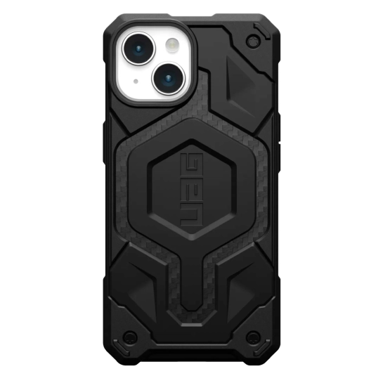 Чехол UAG Monarch Pro Magsafe for iPhone 15 Carbon Fiber