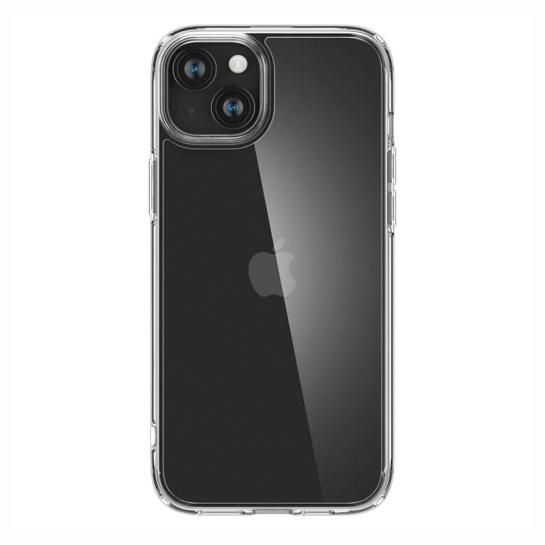 Чехол Spigen Ultra Hybrid for iPhone 15 Crystal Clear - цена, характеристики, отзывы, рассрочка, фото 1