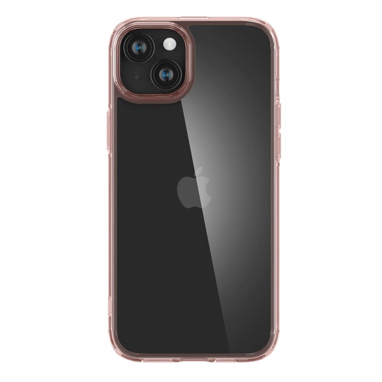 Чохол Spigen Ultra Hybrid for iPhone 15 Rose Crystal - ціна, характеристики, відгуки, розстрочка, фото 1