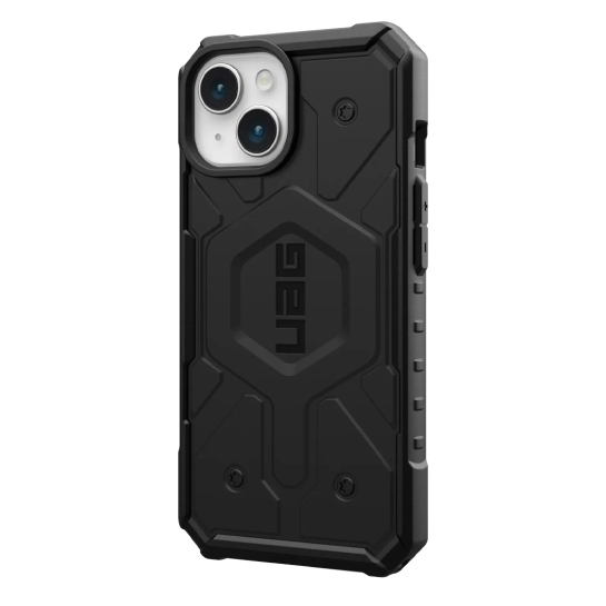 Чехол UAG Pathfinder Magsafe for iPhone 15 Black - цена, характеристики, отзывы, рассрочка, фото 4