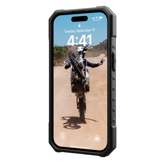 Чехол UAG Pathfinder Magsafe for iPhone 15 Black - цена, характеристики, отзывы, рассрочка, фото 9