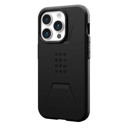 Чехол UAG Civilian Magsafe for iPhone 15 Pro Black - цена, характеристики, отзывы, рассрочка, фото 2