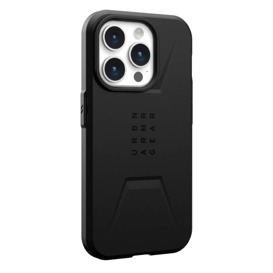 Чохол UAG Civilian Magsafe for iPhone 15 Pro Black - ціна, характеристики, відгуки, розстрочка, фото 3