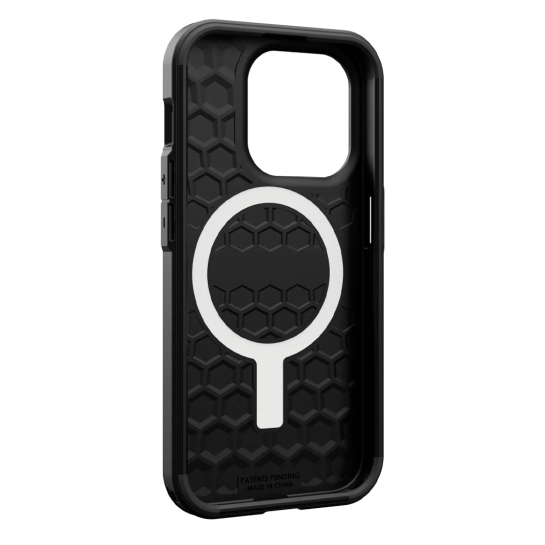 Чохол UAG Civilian Magsafe for iPhone 15 Pro Black - ціна, характеристики, відгуки, розстрочка, фото 9
