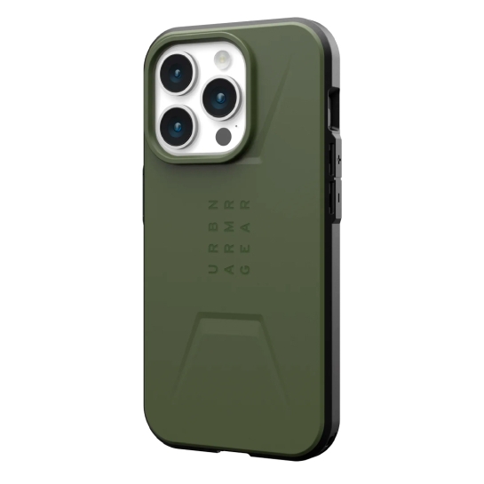 Чехол UAG Civilian Magsafe for iPhone 15 Pro Olive Drab - цена, характеристики, отзывы, рассрочка, фото 2