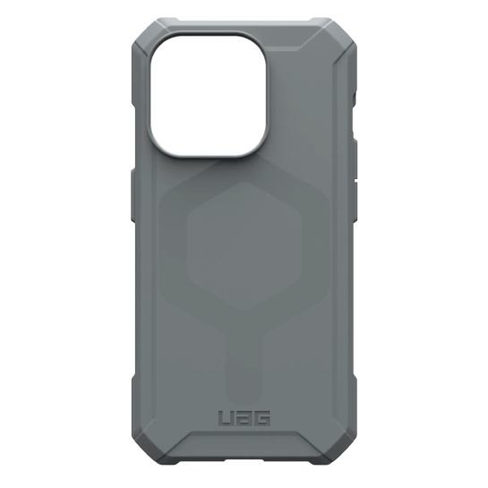 Чохол UAG Essential Armor Magsafe for iPhone 15 Pro Silver - ціна, характеристики, відгуки, розстрочка, фото 8