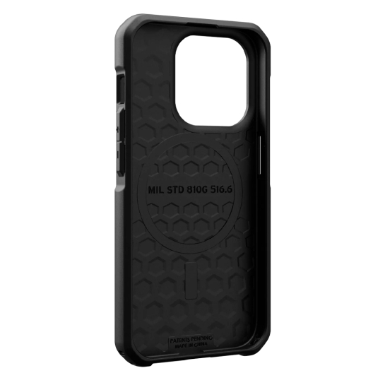 Чехол UAG Metropolis LT Magsafe for iPhone 15 Pro Kevlar Black - цена, характеристики, отзывы, рассрочка, фото 9