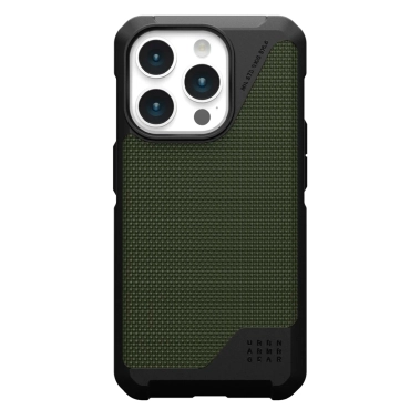 Чохол UAG Metropolis LT Magsafe for iPhone 15 Pro Kevlar Olive - цена, характеристики, отзывы, рассрочка, фото 1