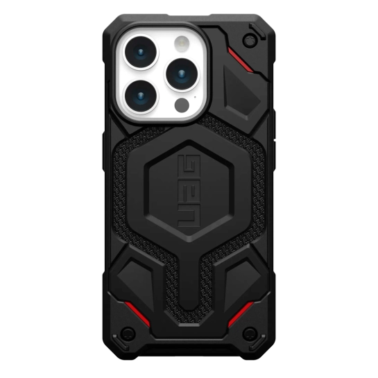 Чехол UAG Monarch Pro Magsafe for iPhone 15 Pro Kevlar Black