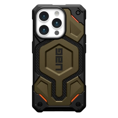 Чохол UAG Monarch Pro Magsafe for iPhone 15 Pro Kevlar Elemental Green - цена, характеристики, отзывы, рассрочка, фото 1