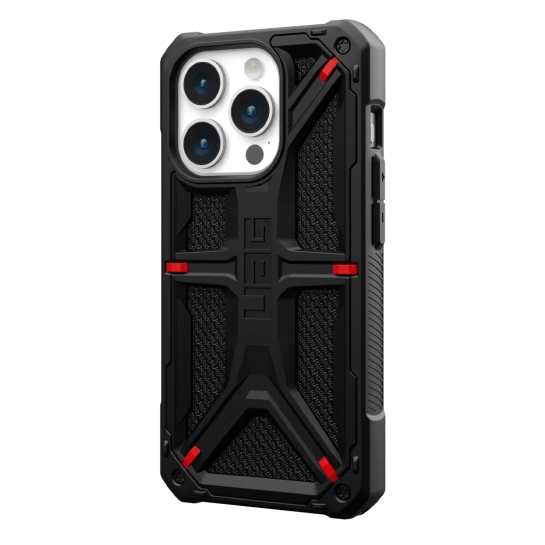 Чохол UAG Monarch for iPhone 15 Pro Kevlar Black - ціна, характеристики, відгуки, розстрочка, фото 2