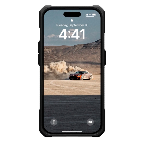 Чехол UAG Monarch for iPhone 15 Pro Kevlar Black - цена, характеристики, отзывы, рассрочка, фото 4