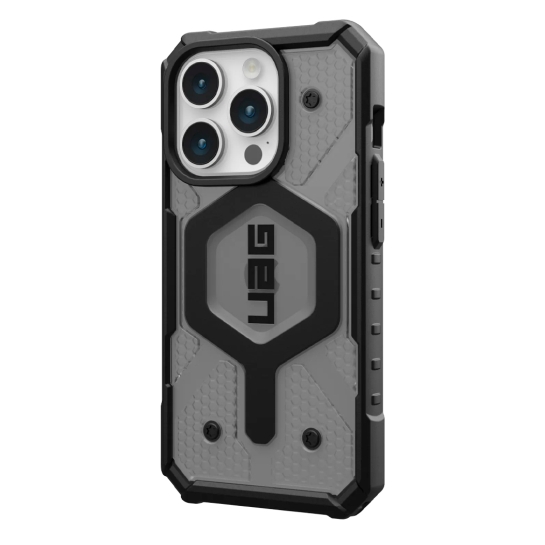 Чехол UAG Pathfinder Magsafe for iPhone 15 Pro Ash - цена, характеристики, отзывы, рассрочка, фото 2