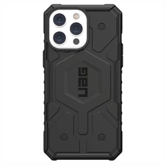 Чехол UAG Pathfinder for Magsafe for iPhone 14 Pro Max Black - цена, характеристики, отзывы, рассрочка, фото 1