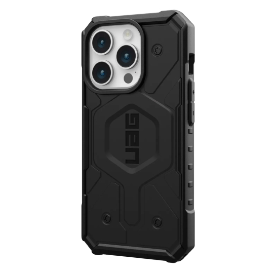 Чехол UAG Pathfinder Magsafe for iPhone 15 Pro Black - цена, характеристики, отзывы, рассрочка, фото 2
