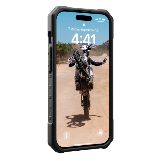 Чехол UAG Pathfinder Magsafe for iPhone 15 Pro Olive Drab - цена, характеристики, отзывы, рассрочка, фото 6