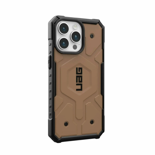 Чехол UAG Pathfinder Magsafe for iPhone 15 Pro Dark Earth - цена, характеристики, отзывы, рассрочка, фото 3