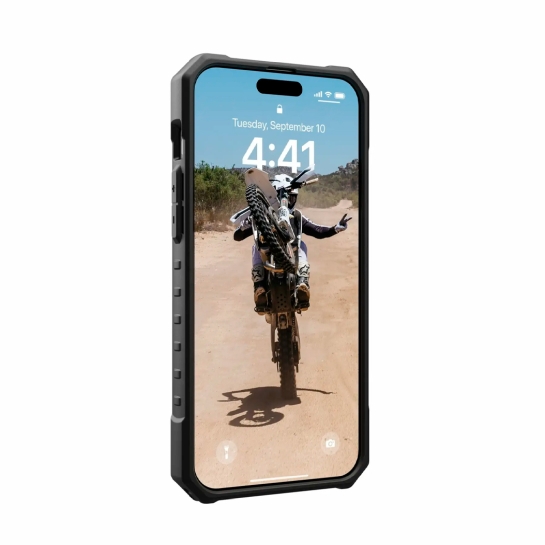 Чохол UAG Pathfinder Magsafe for iPhone 15 Pro Dark Earth - ціна, характеристики, відгуки, розстрочка, фото 5