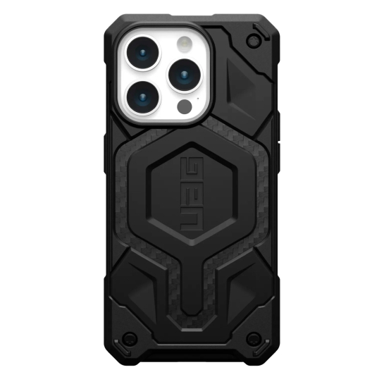 Чохол UAG Monarch Pro Magsafe iPhone 15 Pro Carbon Fiber - цена, характеристики, отзывы, рассрочка, фото 1