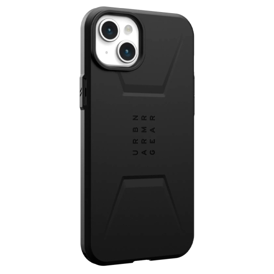 Чохол UAG Civilian Magsafe for iPhone 15 Plus Black - ціна, характеристики, відгуки, розстрочка, фото 3