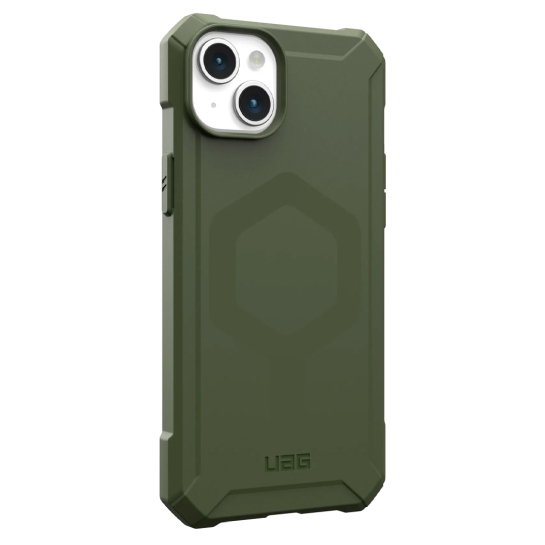 Чехол UAG Essential Armor Magsafe for iPhone 15 Plus Olive Drab - цена, характеристики, отзывы, рассрочка, фото 3