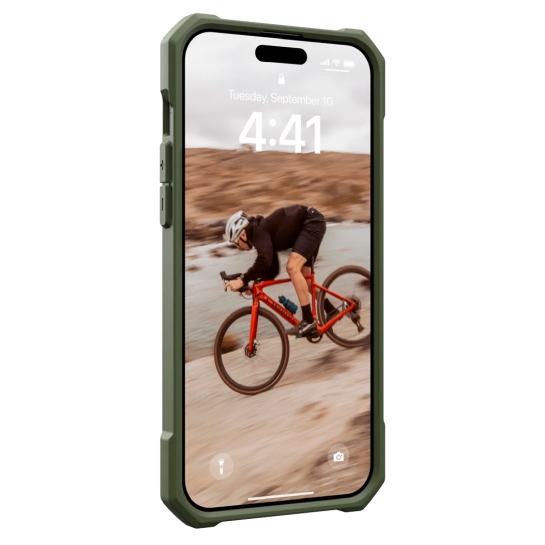 Чехол UAG Essential Armor Magsafe for iPhone 15 Plus Olive Drab - цена, характеристики, отзывы, рассрочка, фото 6