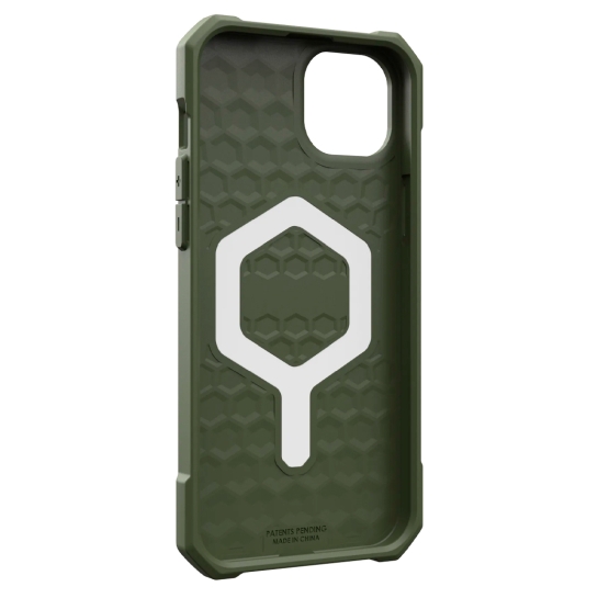 Чехол UAG Essential Armor Magsafe for iPhone 15 Plus Olive Drab - цена, характеристики, отзывы, рассрочка, фото 9