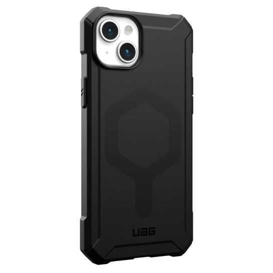 Чехол UAG Essential Armor Magsafe for iPhone 15 Plus Black - цена, характеристики, отзывы, рассрочка, фото 3