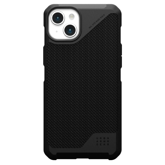 Чехол UAG Metropolis LT Magsafe for iPhone 15 Plus Kevlar Black