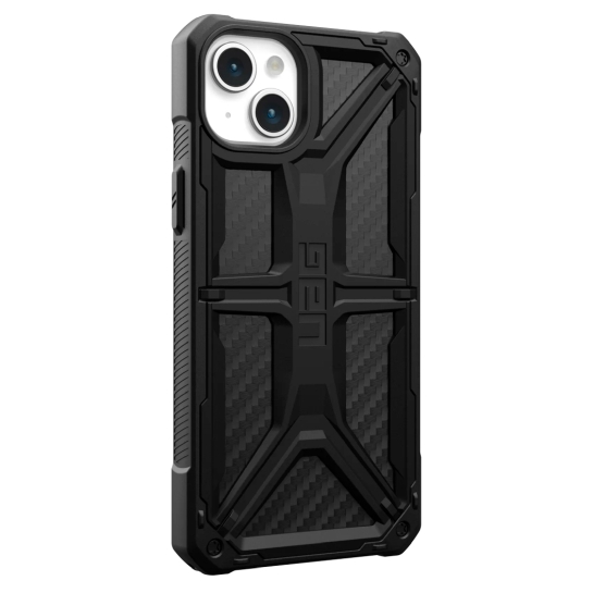 Чехол UAG Monarch for iPhone 15 Plus Carbon Fiber - цена, характеристики, отзывы, рассрочка, фото 3