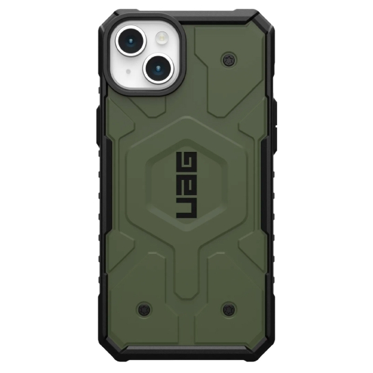 Чехол UAG Pathfinder Magsafe for iPhone 15 Plus Olive Drab - цена, характеристики, отзывы, рассрочка, фото 1