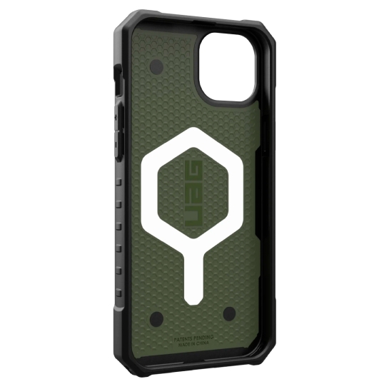 Чехол UAG Pathfinder Magsafe for iPhone 15 Plus Olive Drab - цена, характеристики, отзывы, рассрочка, фото 6
