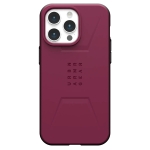 Чохол UAG Civilian Magsafe for iPhone 15 Pro Max Bordeaux