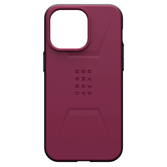 Чохол UAG Civilian Magsafe for iPhone 15 Pro Max Bordeaux - ціна, характеристики, відгуки, розстрочка, фото 8