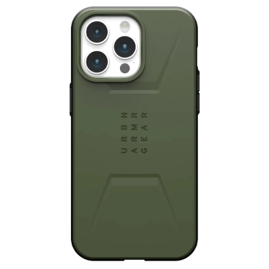 Чохол UAG Civilian Magsafe for iPhone 15 Pro Max Olive Drab - цена, характеристики, отзывы, рассрочка, фото 1