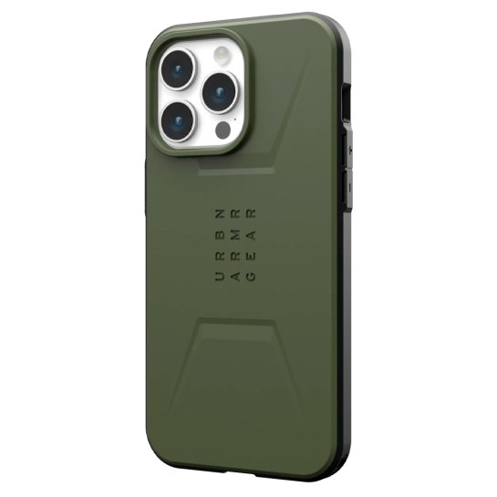 Чохол UAG Civilian Magsafe for iPhone 15 Pro Max Olive Drab - ціна, характеристики, відгуки, розстрочка, фото 2