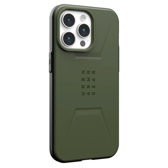 Чохол UAG Civilian Magsafe for iPhone 15 Pro Max Olive Drab - ціна, характеристики, відгуки, розстрочка, фото 3