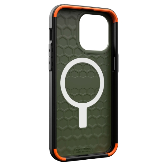 Чехол UAG Civilian Magsafe for iPhone 15 Pro Max Olive Drab - цена, характеристики, отзывы, рассрочка, фото 9