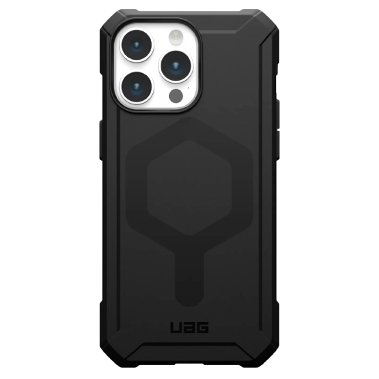 Чехол UAG Essential Armor Magsafe for iPhone 15 Pro Max Black - цена, характеристики, отзывы, рассрочка, фото 1